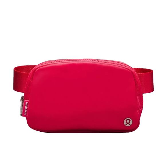 lululemon athletica Handbags - lululemon Everywhere Belt Bag 1L Lip Gloss Red Pink Nylon Fanny Pack Crossbody